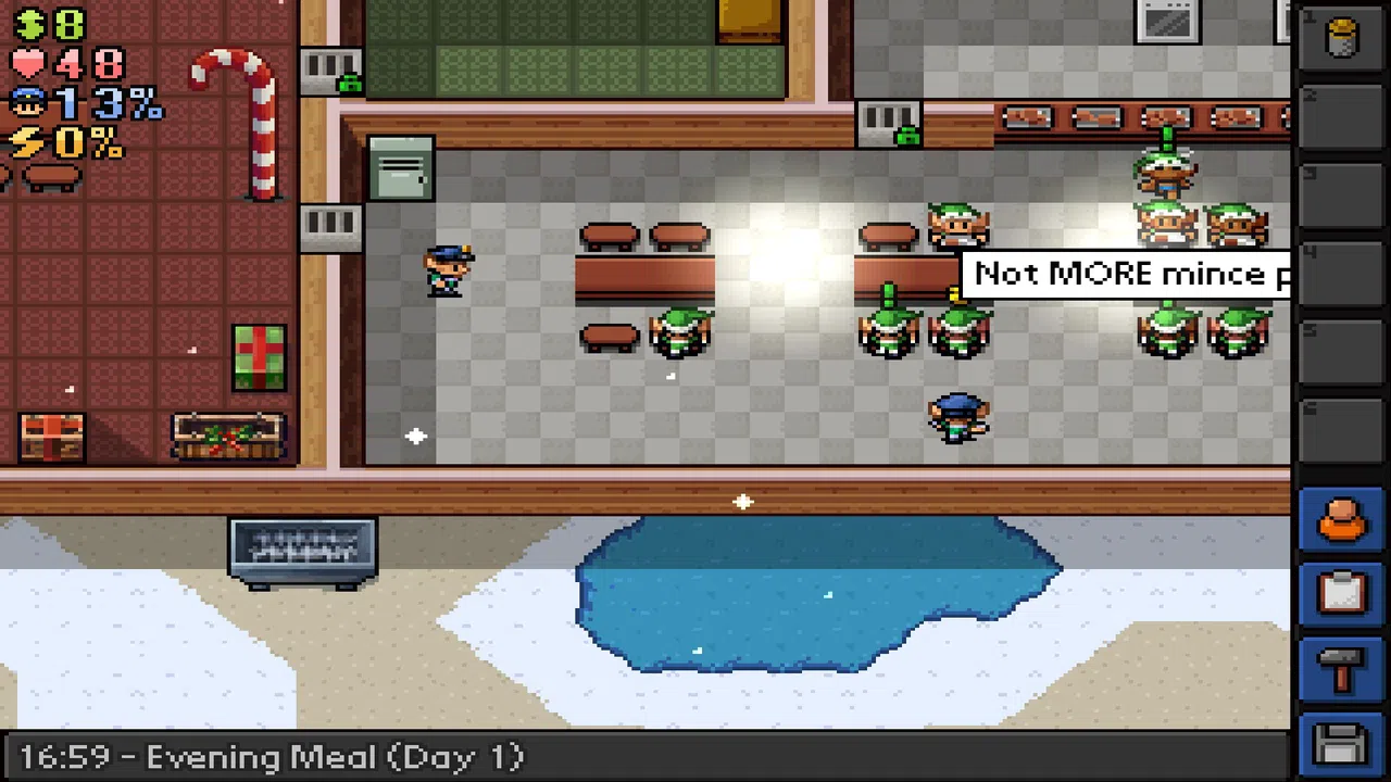 The Escapists - Santa's Sweatshop Screenshot 3