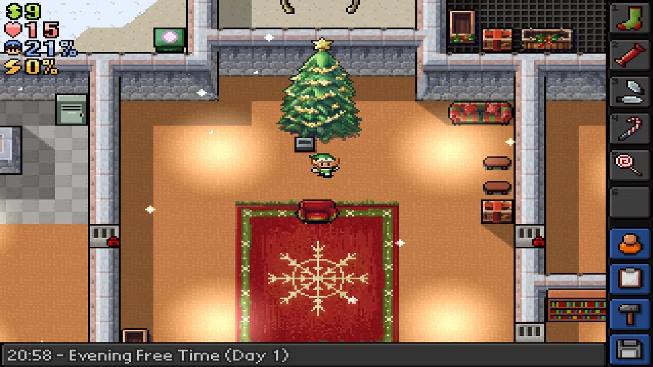 The Escapists - Santa's Sweatshop Screenshot 2
