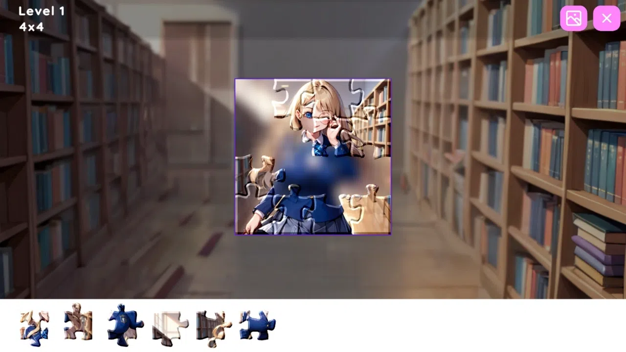 Hentai Puzzle: Lily Screenshot 2