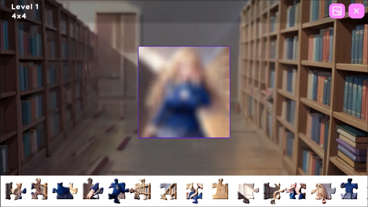 Hentai Puzzle: Lily Screenshot 1