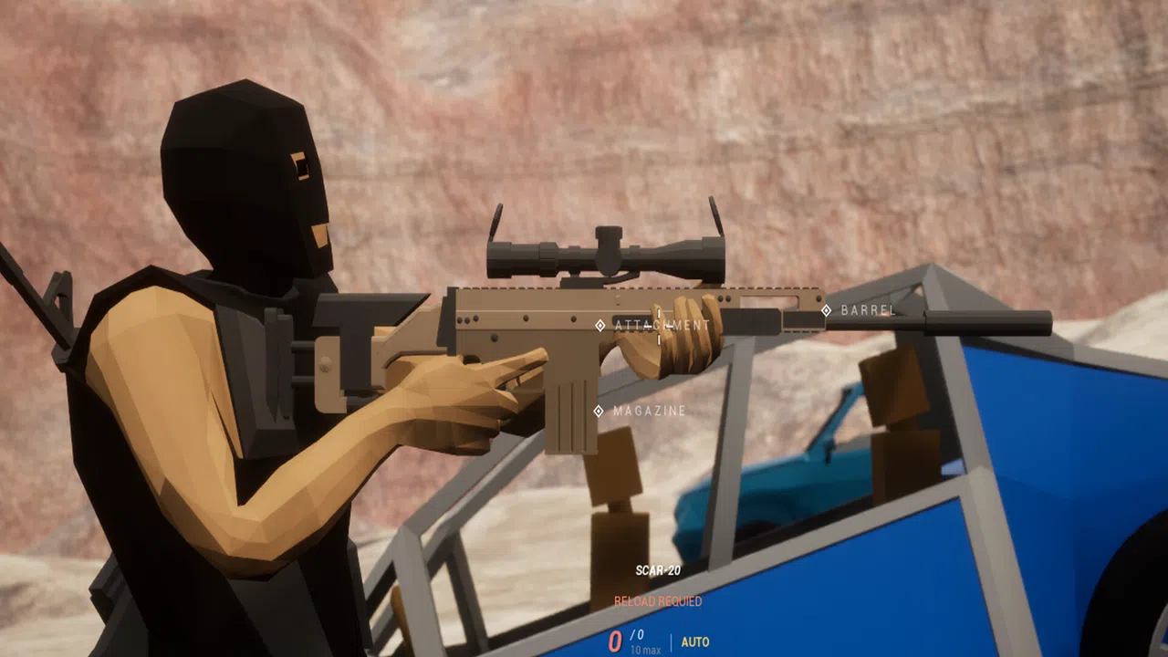 The Long Drive Badland SCAR20 Screenshot 0