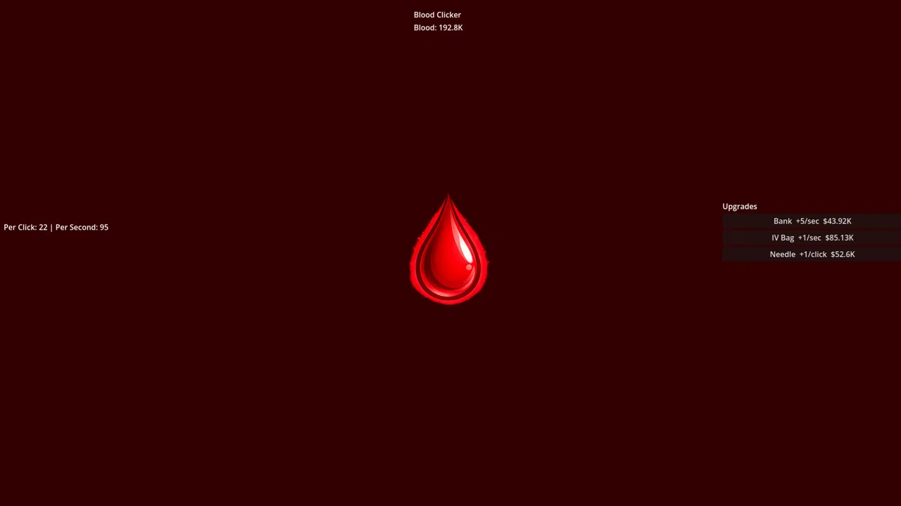 Blood Clicker Screenshot 3