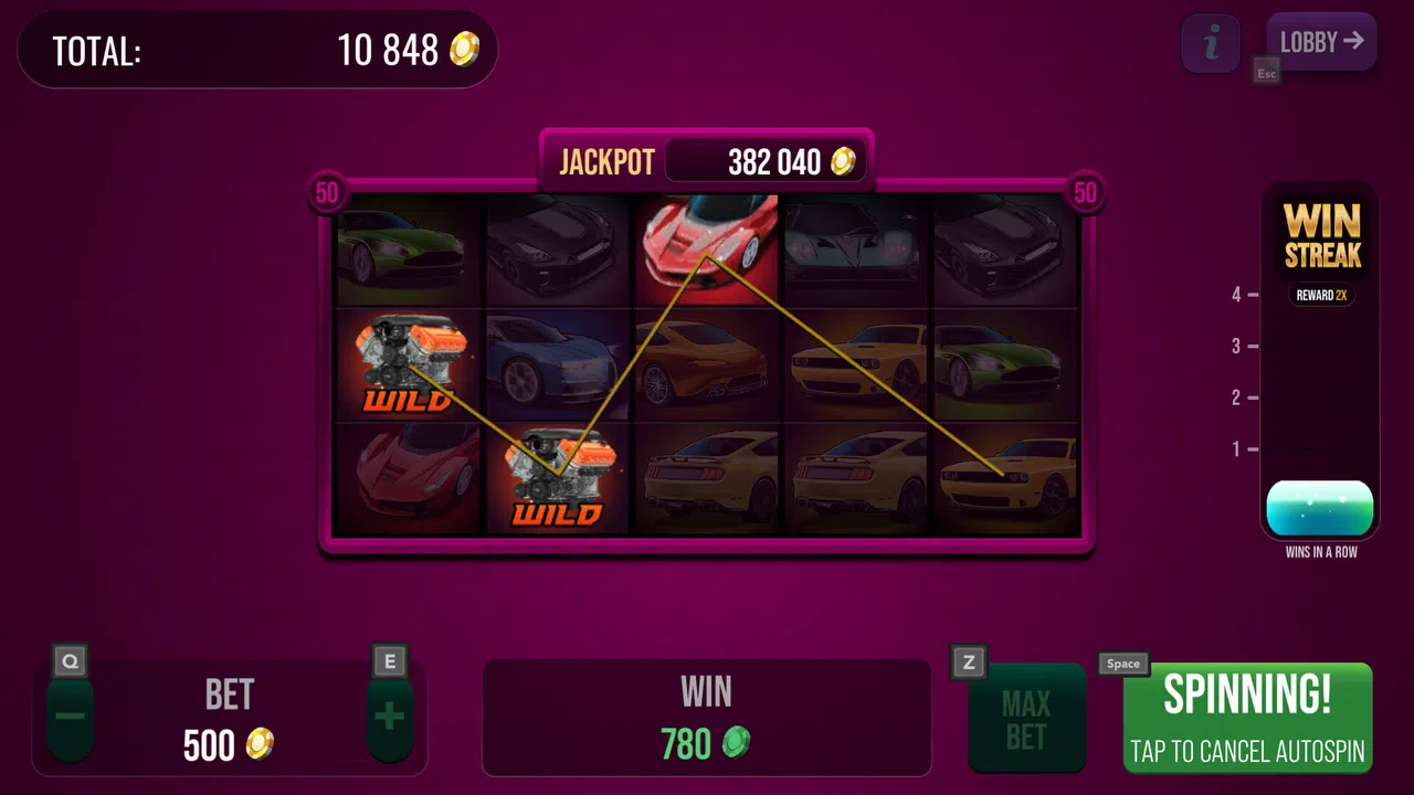 Grand Vegas Casino Screenshot 2