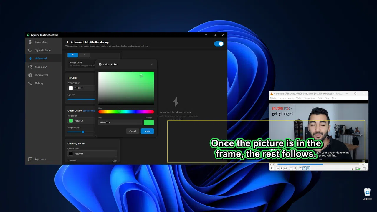 Evymind Realtime Subtitles Screenshot 1