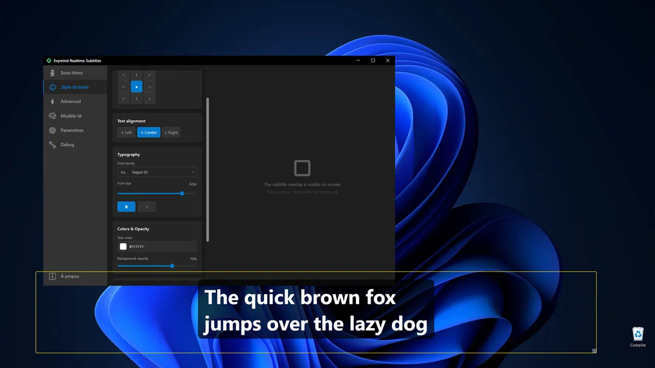 Evymind Realtime Subtitles Screenshot 3