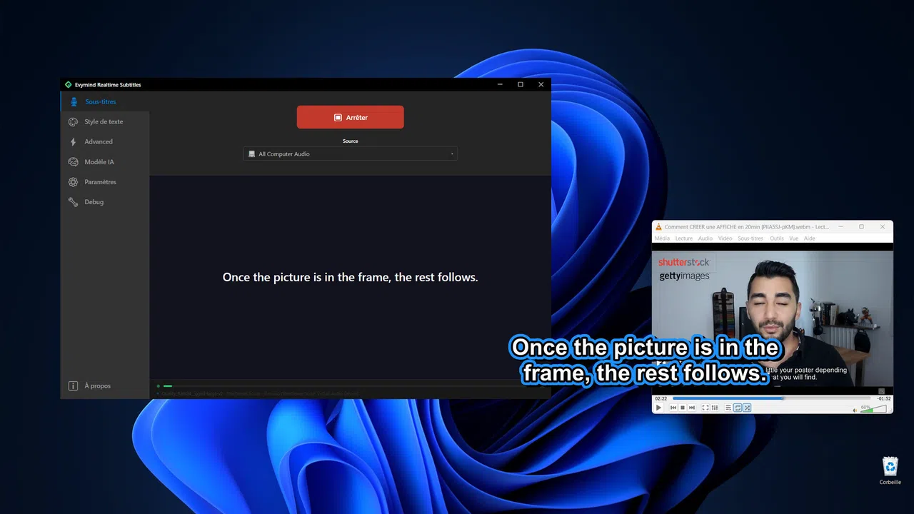 Evymind Realtime Subtitles Screenshot 0