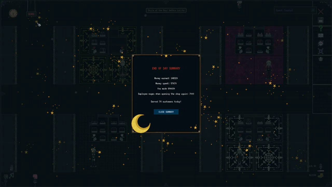 Crow's Curated Closet - Shop Simulator Demo Screenshot 1