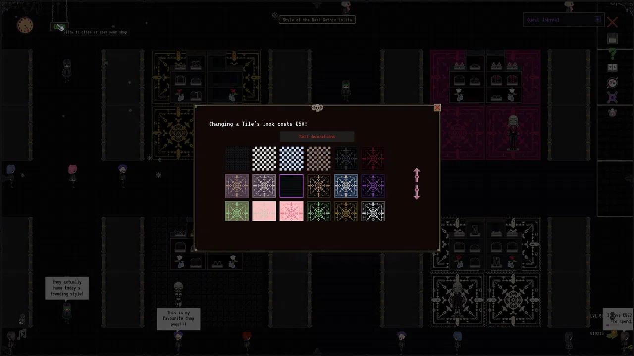 Crow's Curated Closet - Shop Simulator Demo Screenshot 4