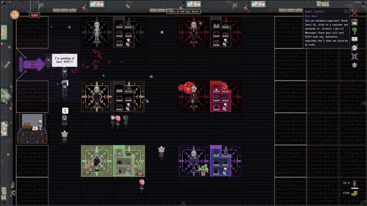 Crow's Curated Closet - Shop Simulator Demo Screenshot 5