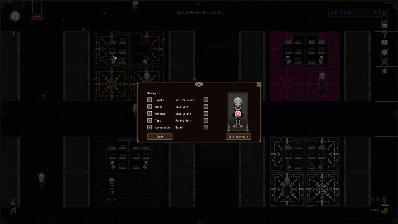 Crow's Curated Closet - Shop Simulator Demo Screenshot 2