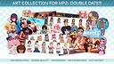HuniePop 2: Double Date Art Collection Screenshot 0