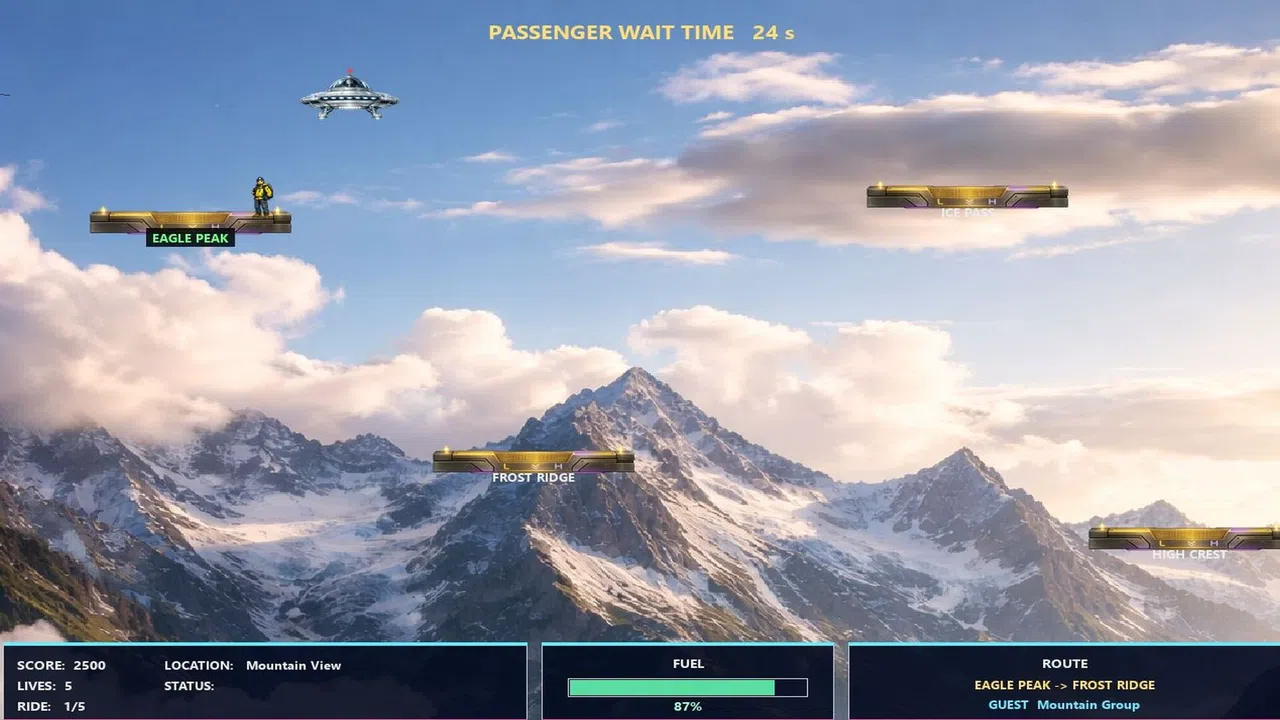 Space Tram Screenshot 4