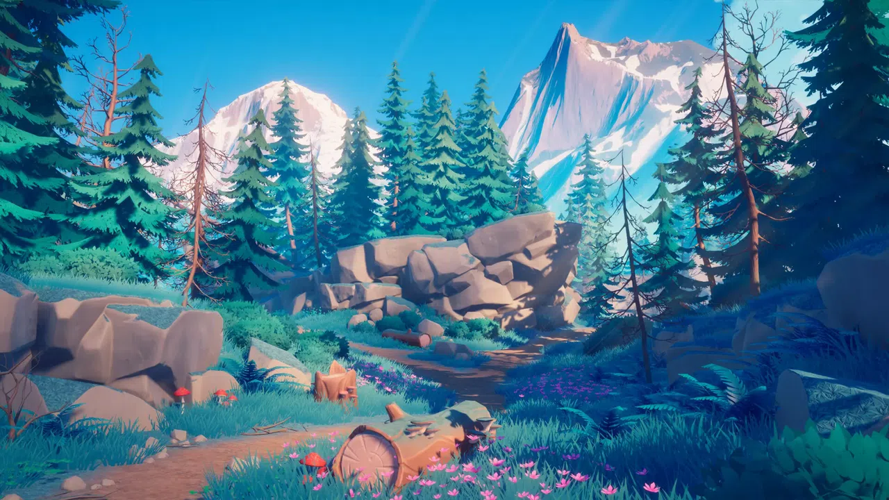 Retrowave Barro Crazy Drift Highlands Screenshot 0