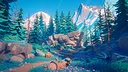 Retrowave Barro Crazy Drift Highlands Screenshot 0