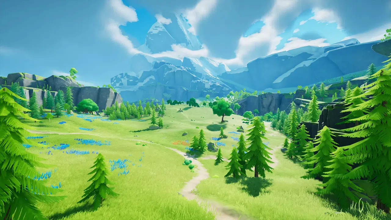 Retrowave Barro Crazy Drift Nature Screenshot 0