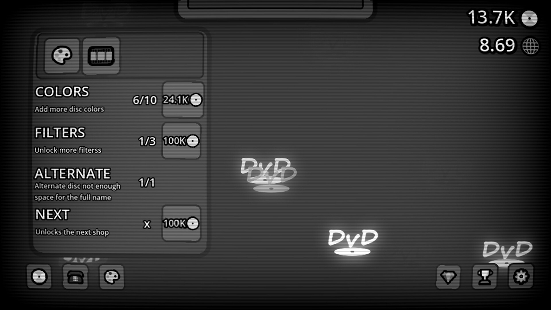 The DvD idle game Screenshot 4