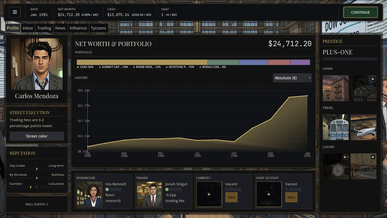Exit Liquidity: Wall Street Trading Sim Screenshot 0
