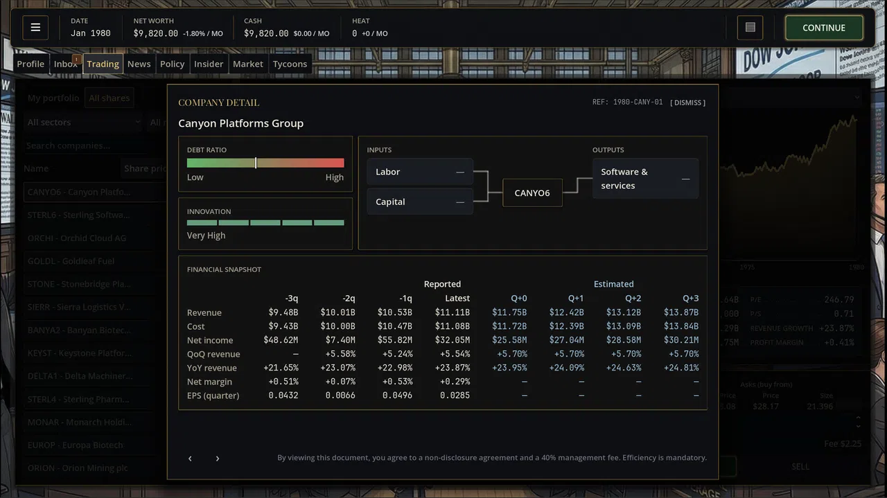 Exit Liquidity: Wall Street Trading Sim Screenshot 4