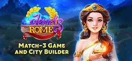 Jewels of Rome: Match-3 Game and City Builder