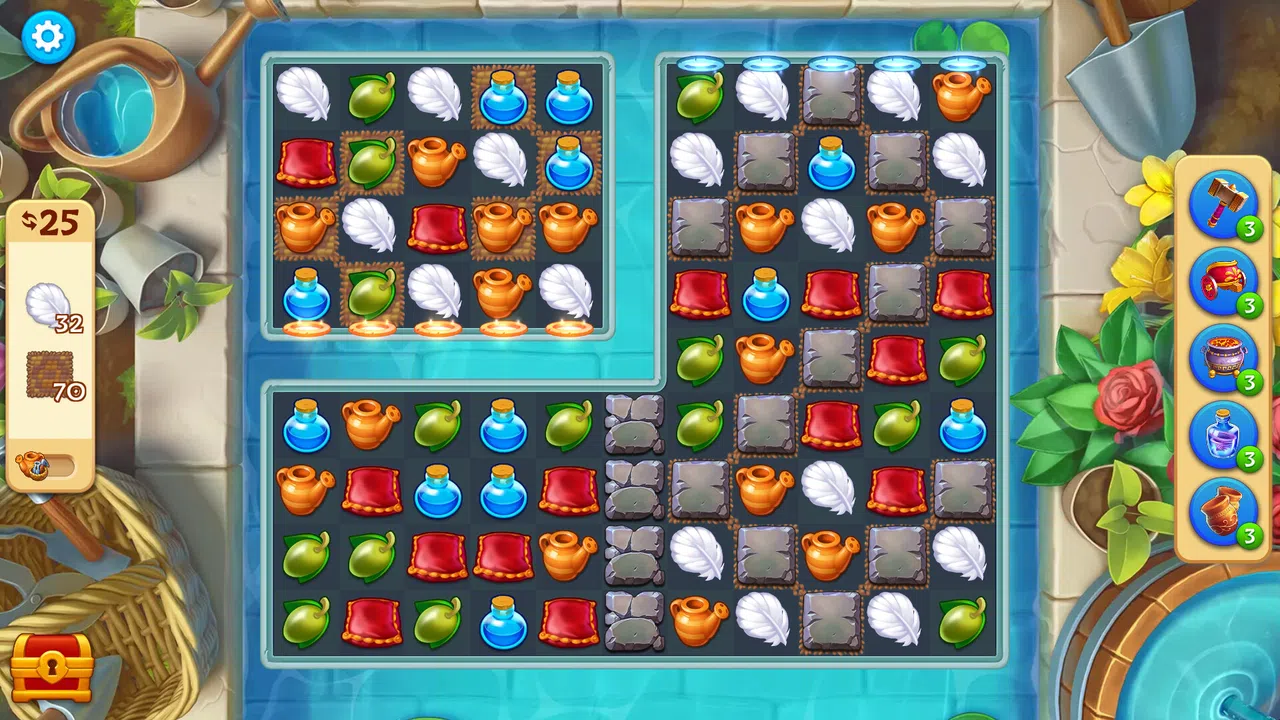 Jewels of Rome: Match-3 Game and City Builder Screenshot 3