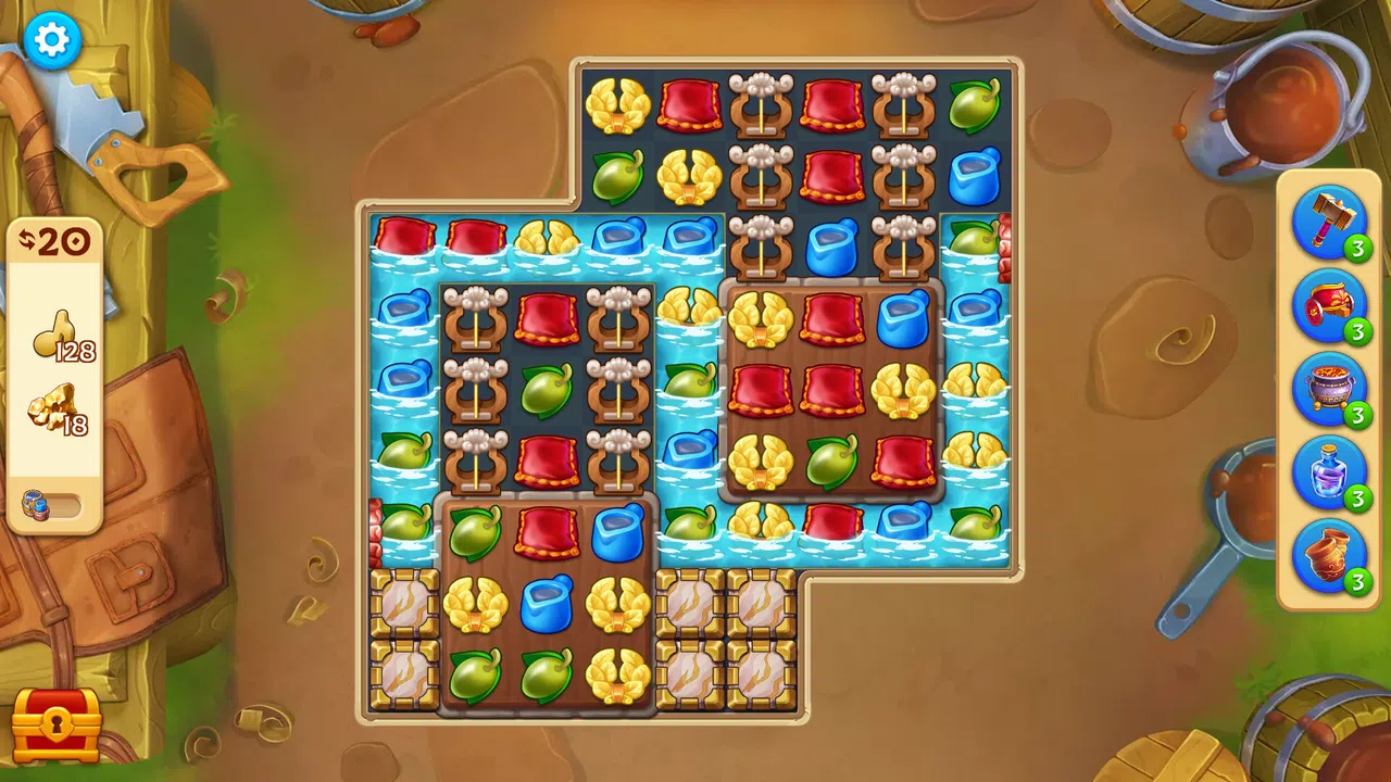 Jewels of Rome: Match-3 Game and City Builder Screenshot 7