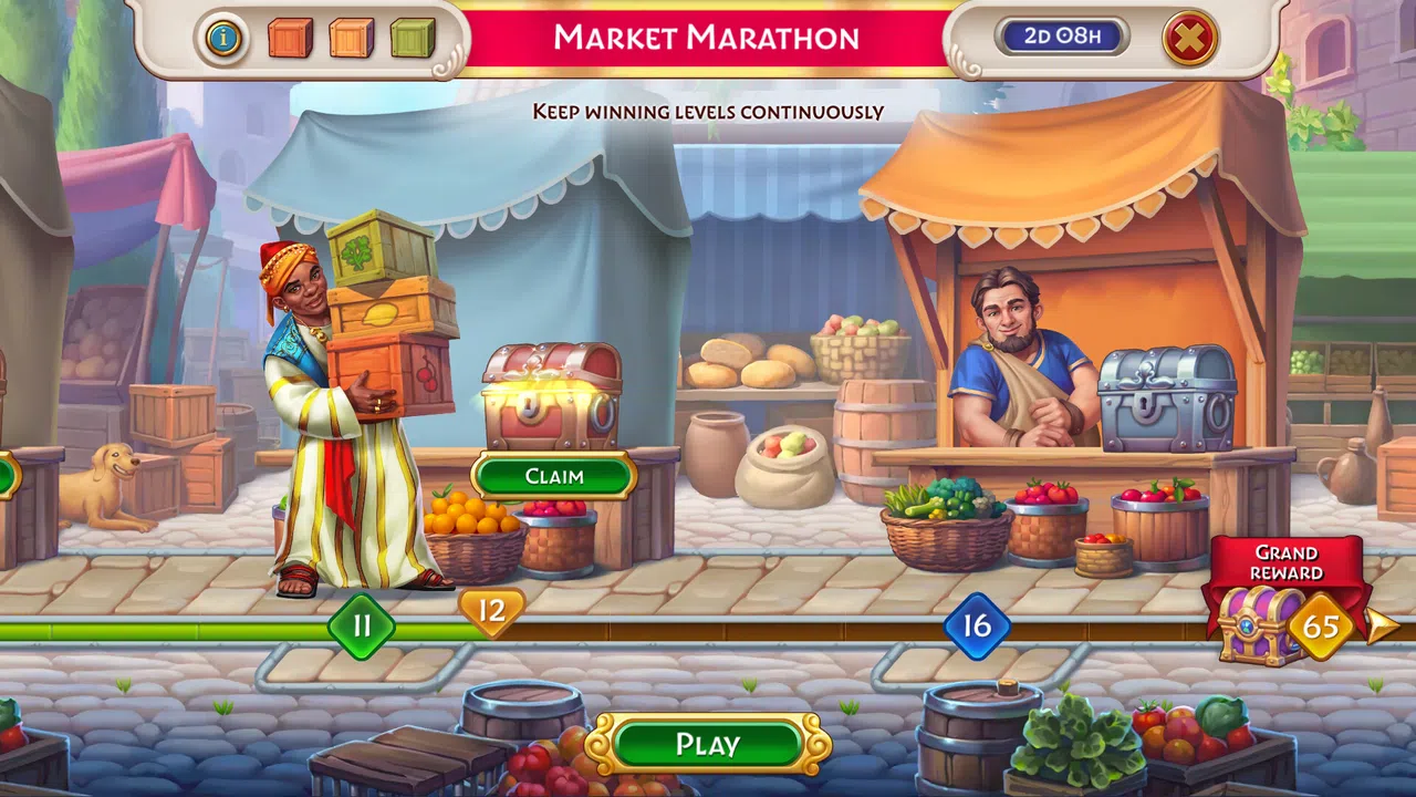 Jewels of Rome: Match-3 Game and City Builder Screenshot 4