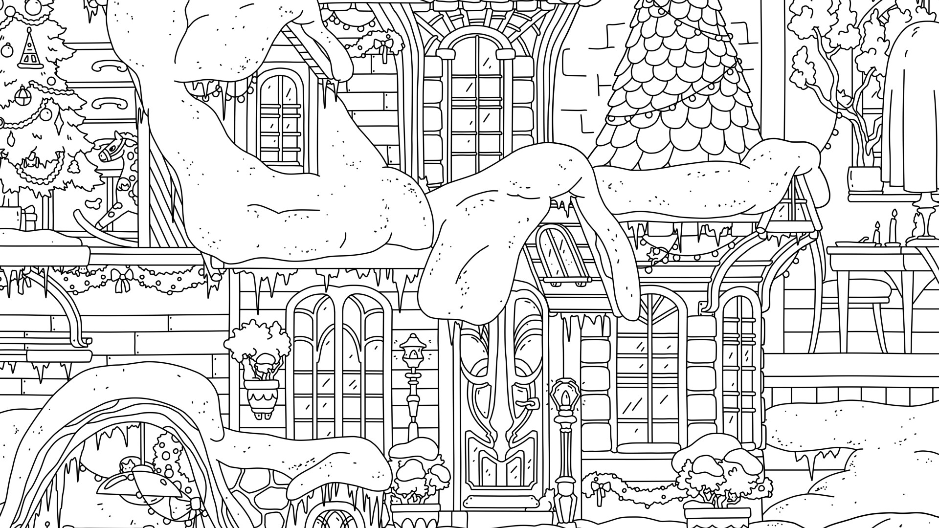 HIDDEN CATS 8: Happy New Year 🎄🥂🎅 Screenshot 1