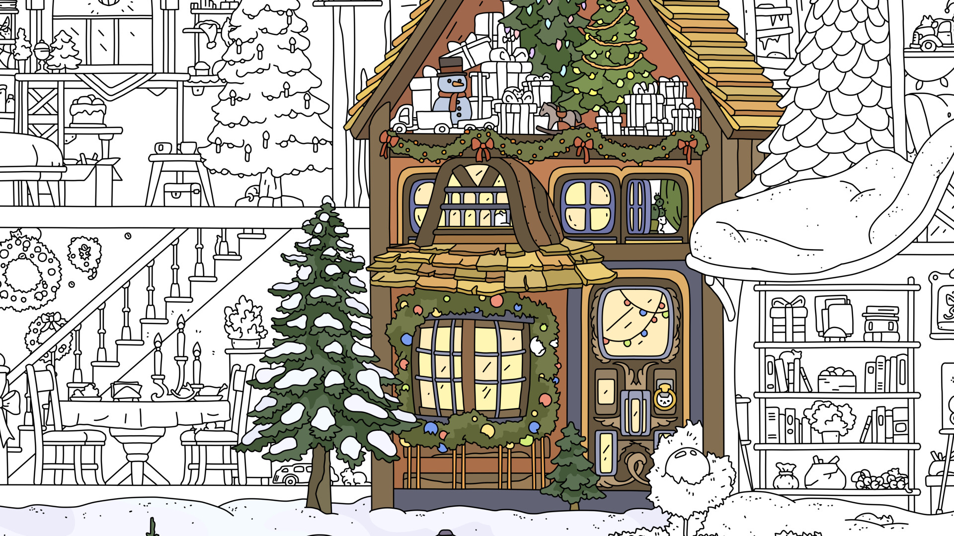 HIDDEN CATS 8: Happy New Year 🎄🥂🎅 Screenshot 4