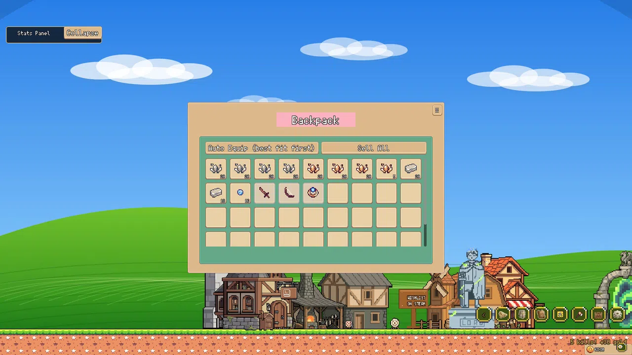 LazyLegion Demo Screenshot 2