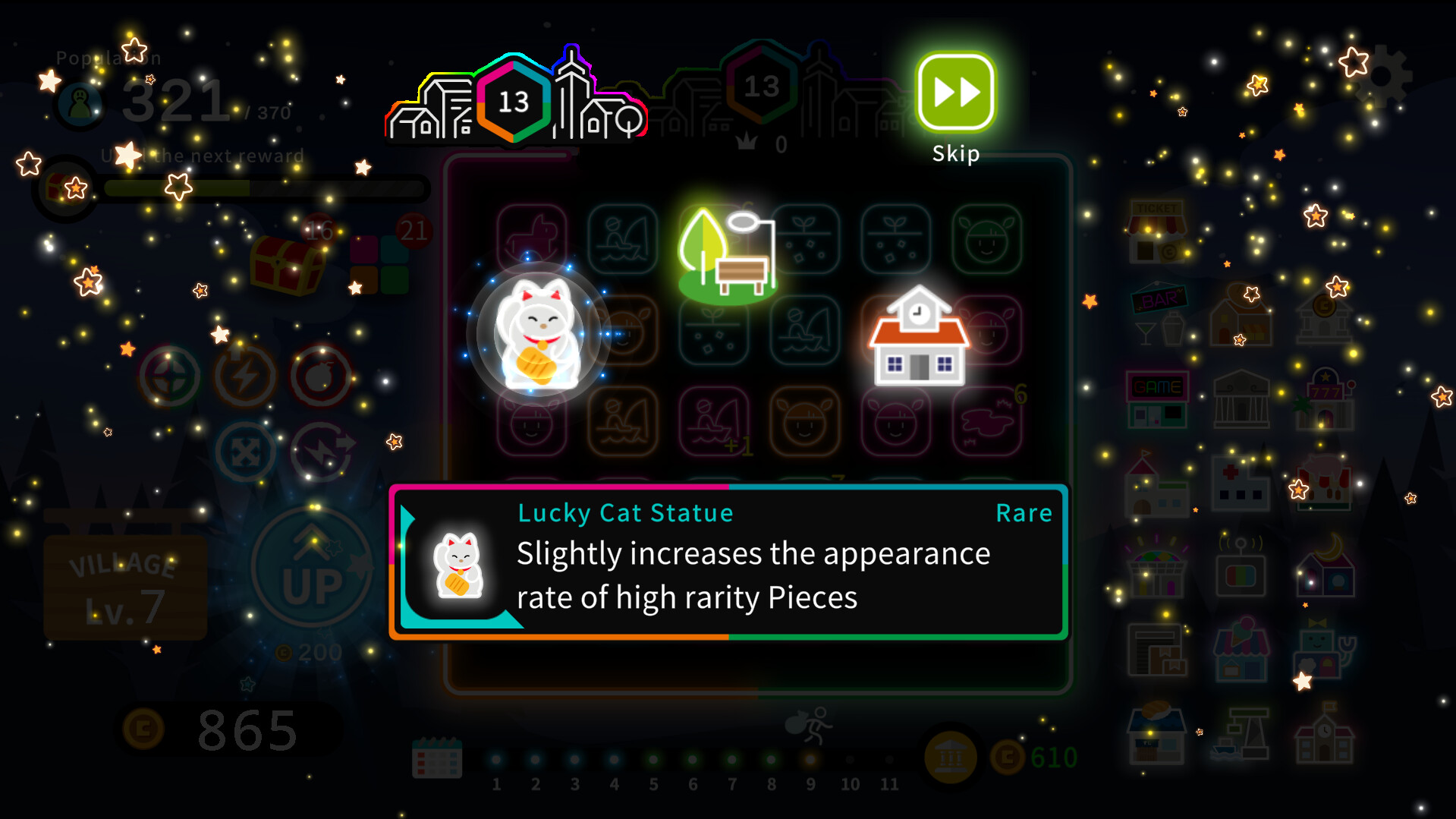 Neon Village Screenshot 2