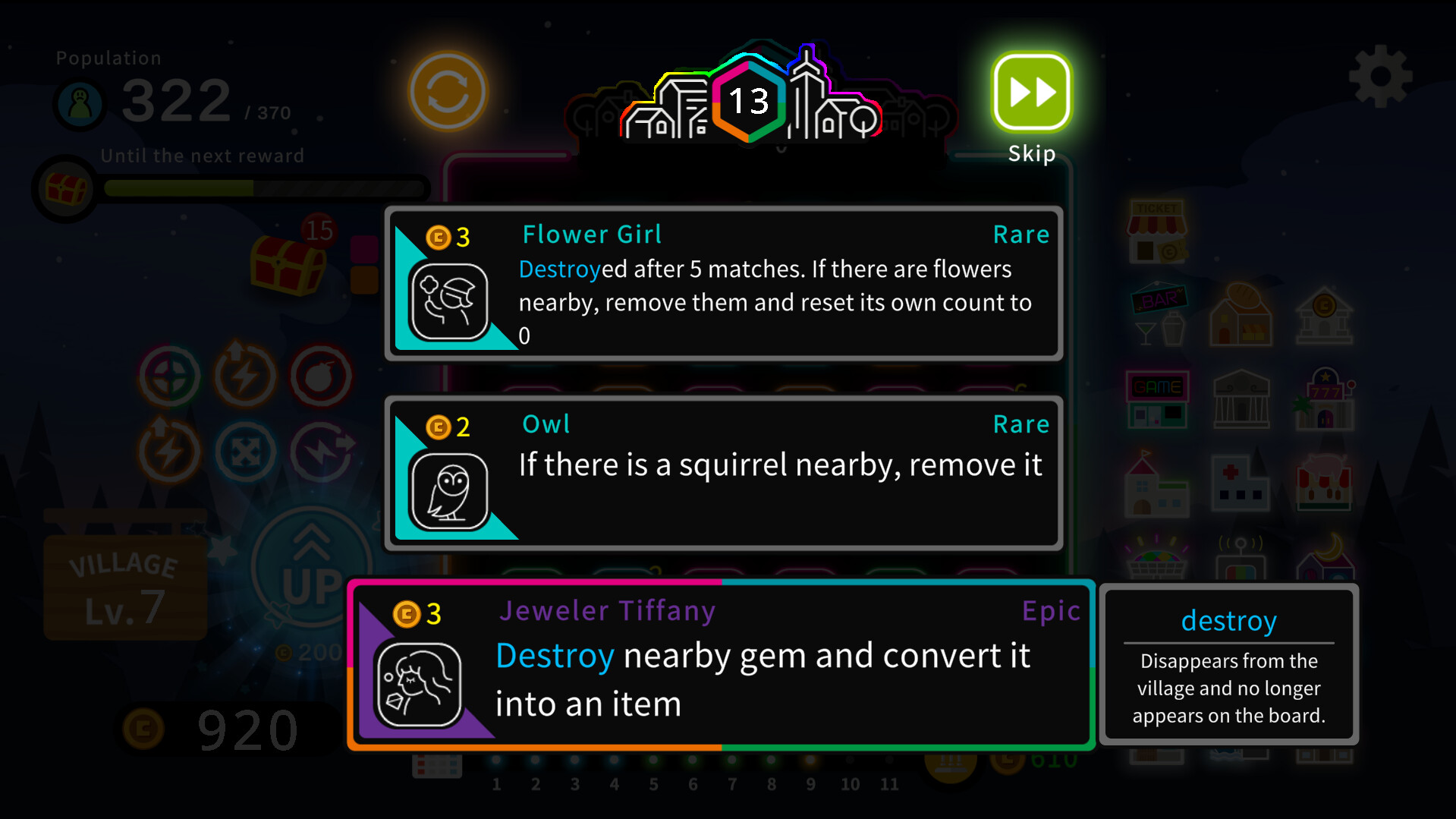 Neon Village Screenshot 1