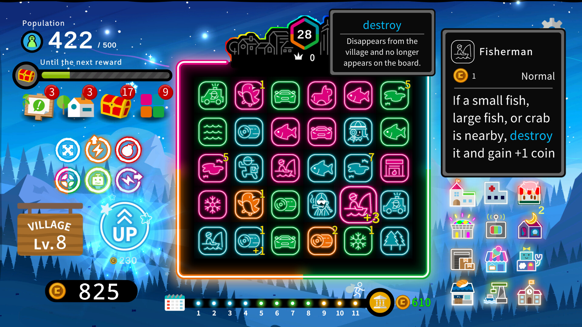 Neon Village Screenshot 3