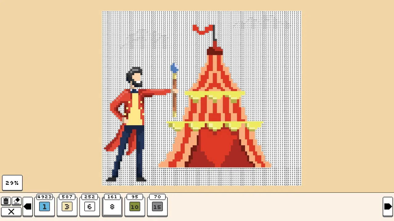Coloring Pixels - Amusement Park Pack Screenshot 1