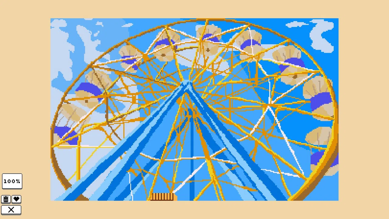 Coloring Pixels - Amusement Park Pack Screenshot 2