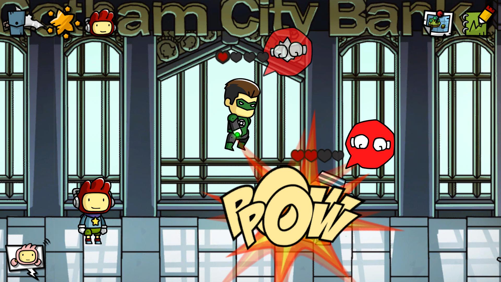 Scribblenauts Unmasked: A DC Comics Adventure Screenshot 0