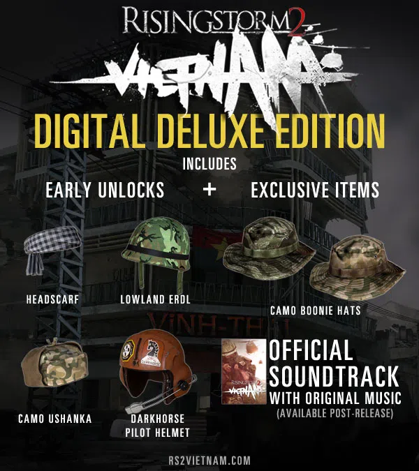Rising Storm 2: Vietnam - Digital Deluxe Edition Upgrade Screenshot 0