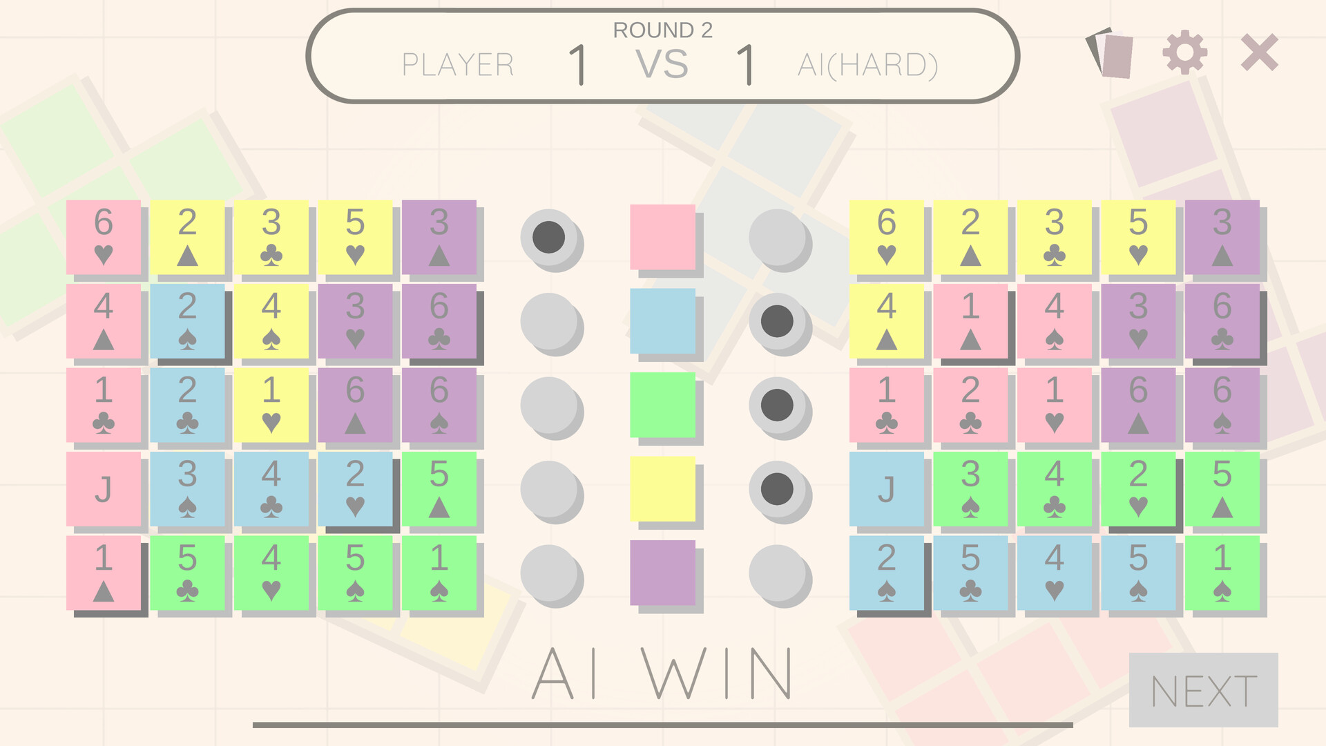 BLOCK POKER 5X5 Screenshot 4