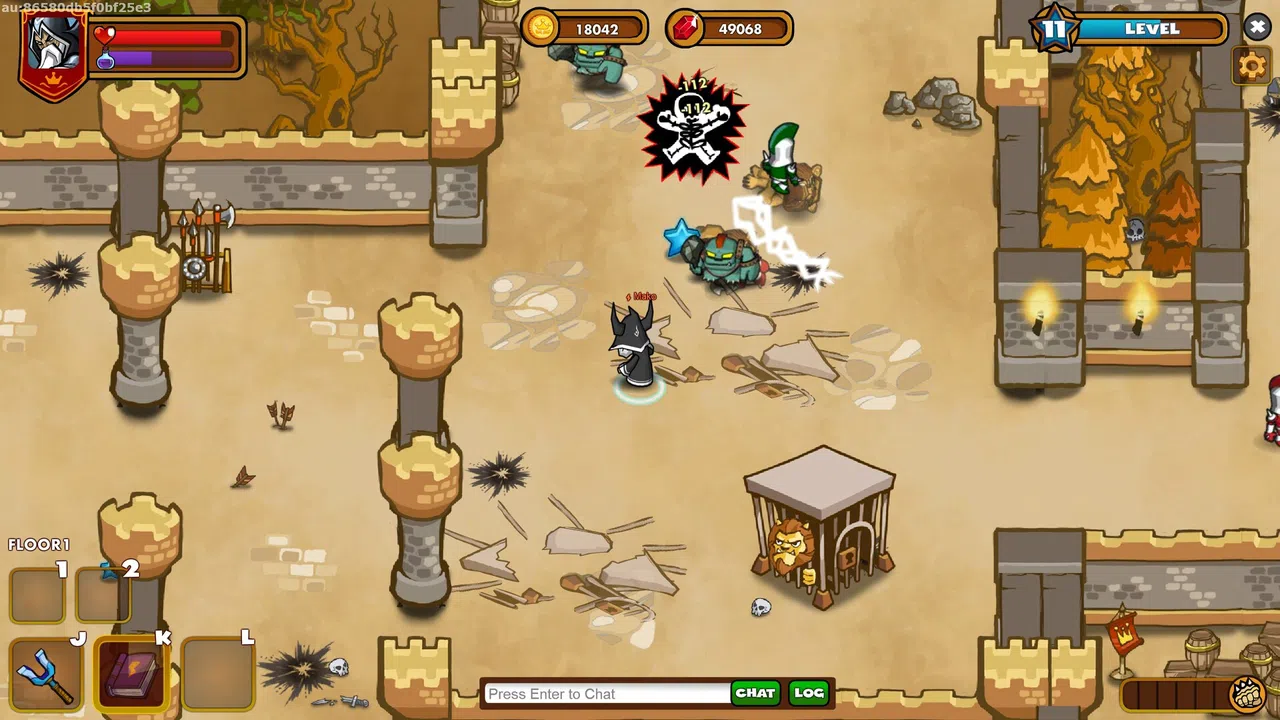 Dungeon Rampage - DLC: HD Dark Mage Skin Screenshot 3