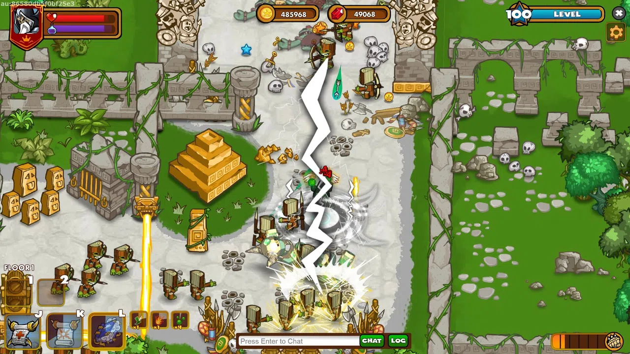 Dungeon Rampage - DLC: HD Dark Mage Skin Screenshot 1