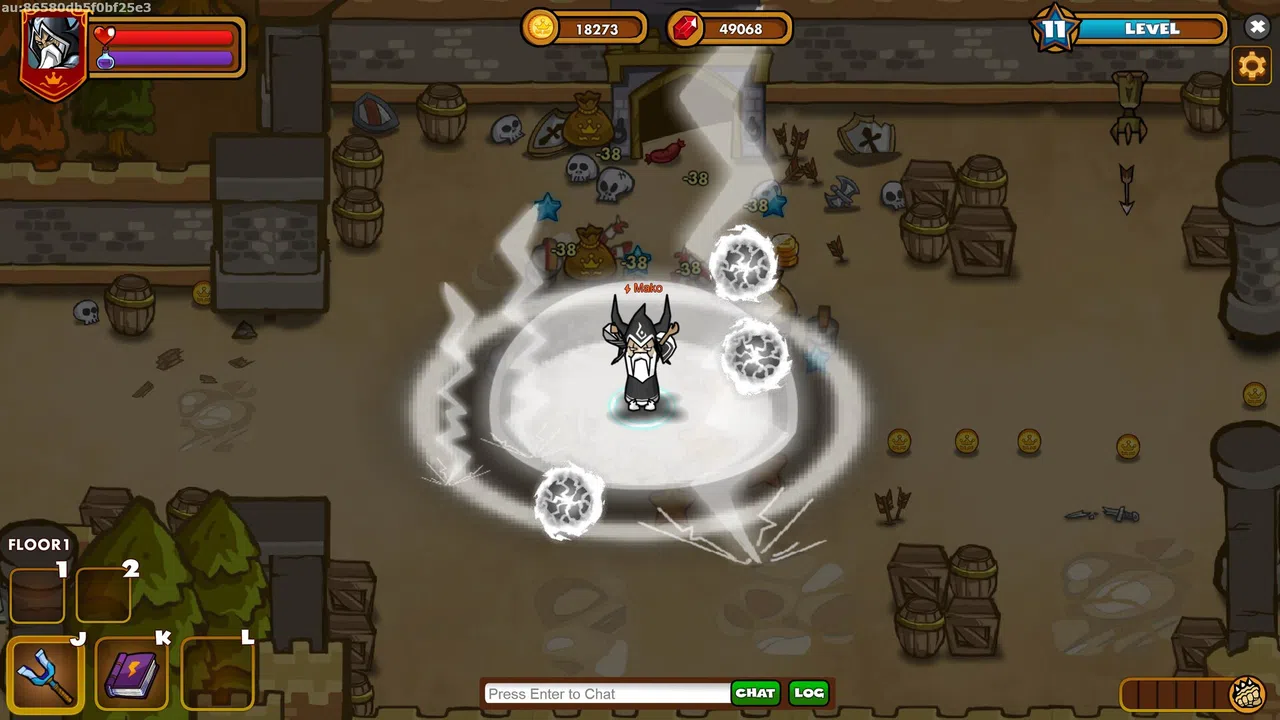 Dungeon Rampage - DLC: HD Dark Mage Skin Screenshot 0