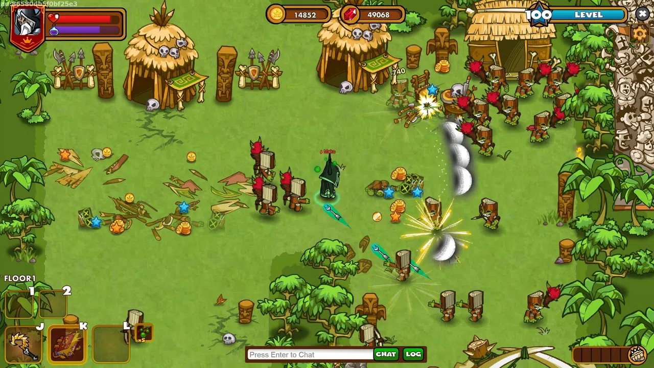 Dungeon Rampage - DLC: HD Dark Mage Skin Screenshot 6