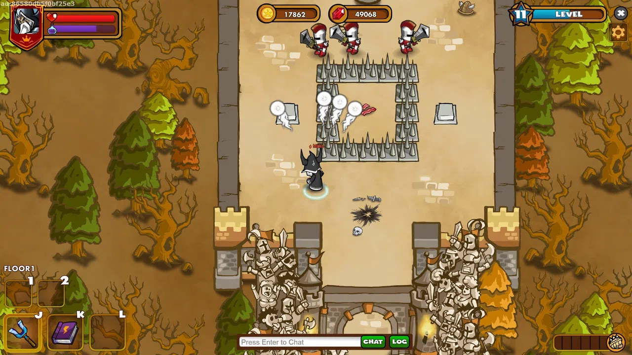 Dungeon Rampage - DLC: HD Dark Mage Skin Screenshot 2