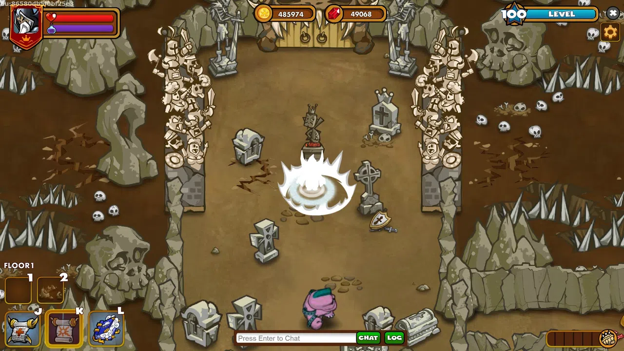 Dungeon Rampage - DLC: HD Dark Mage Skin Screenshot 9