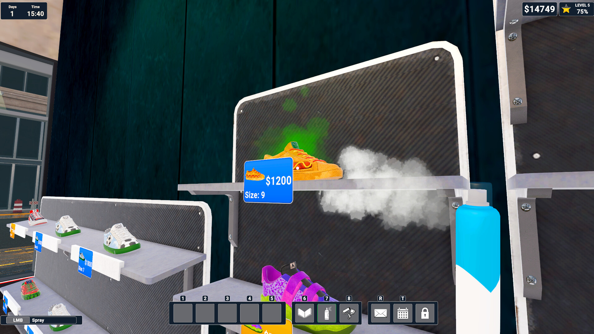 Sneaker Store Simulator: Demo Screenshot 6