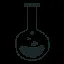 Laboratory breach icon