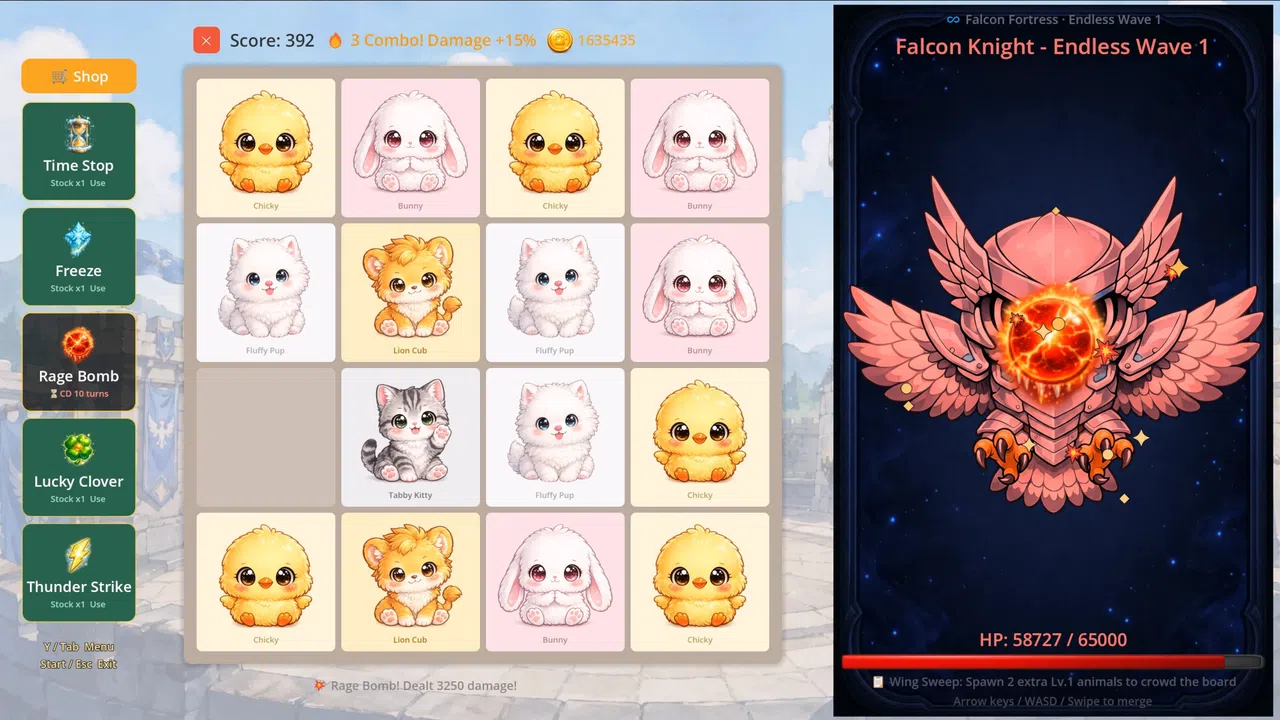 Fluffy Arena Screenshot 2