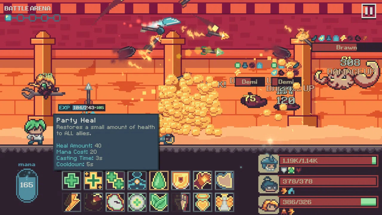 Master Healer Kale with useless party Screenshot 4
