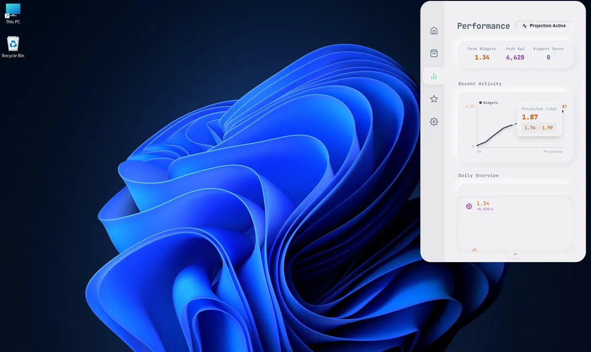 Widget Idle Screenshot 3