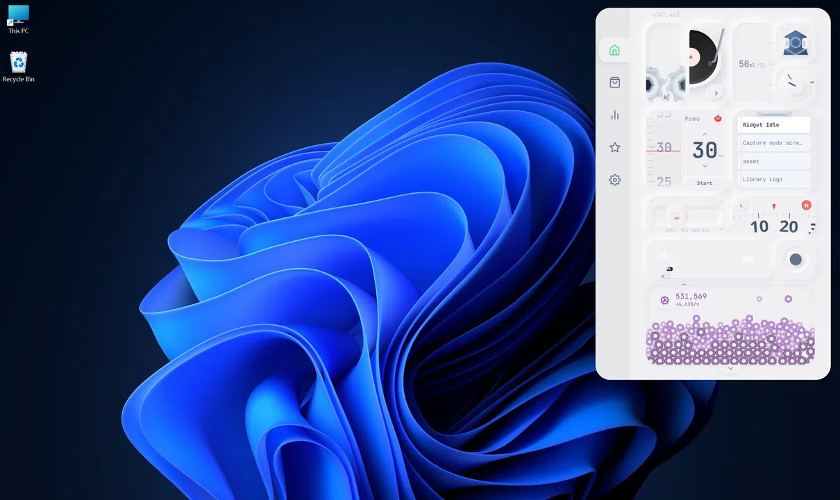Widget Idle Screenshot 0