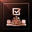 Hard work pays off icon